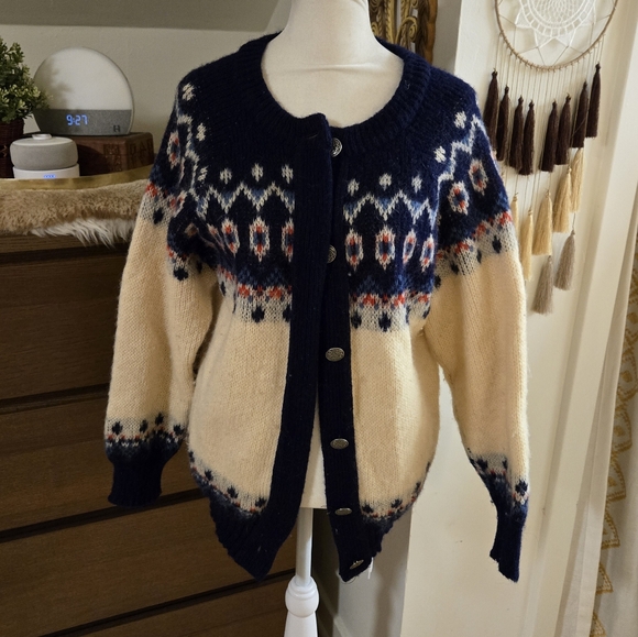 Norlender Sweaters - Vintage Norlender Norwegian wool sweater